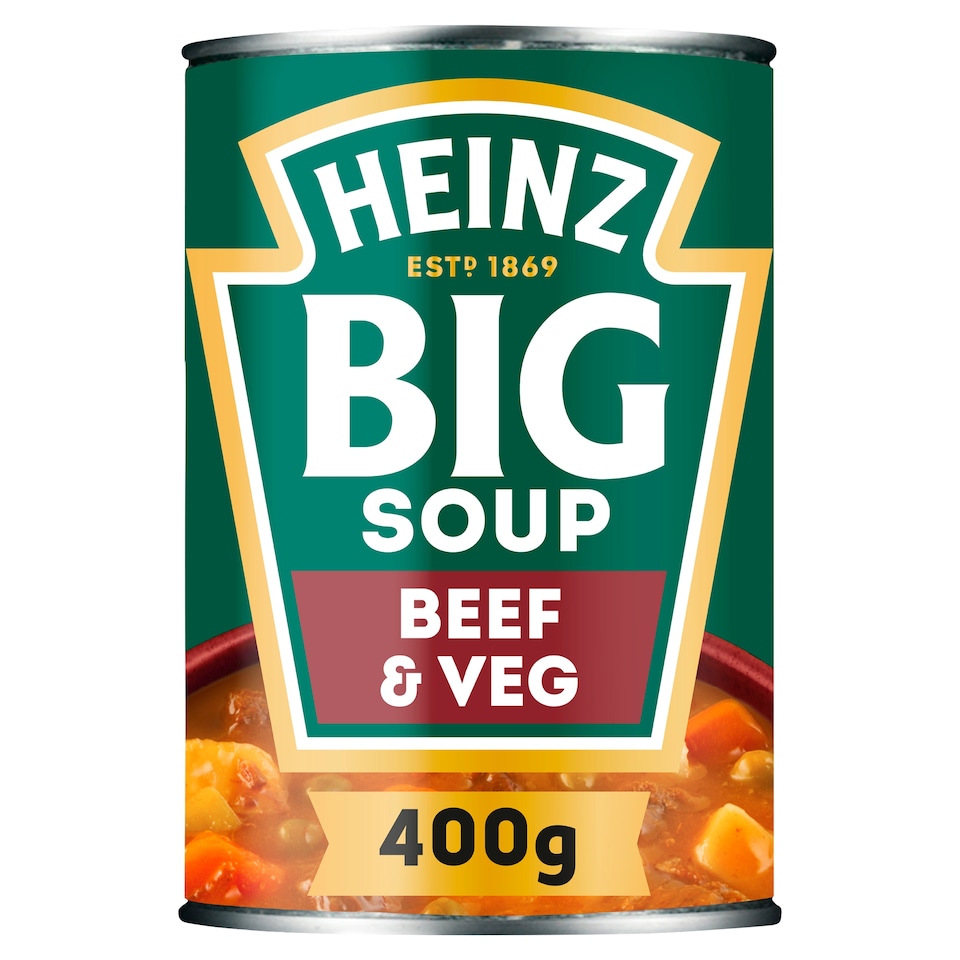 image 1 of Heinz Big Soup - Beef & Vegetable 400g