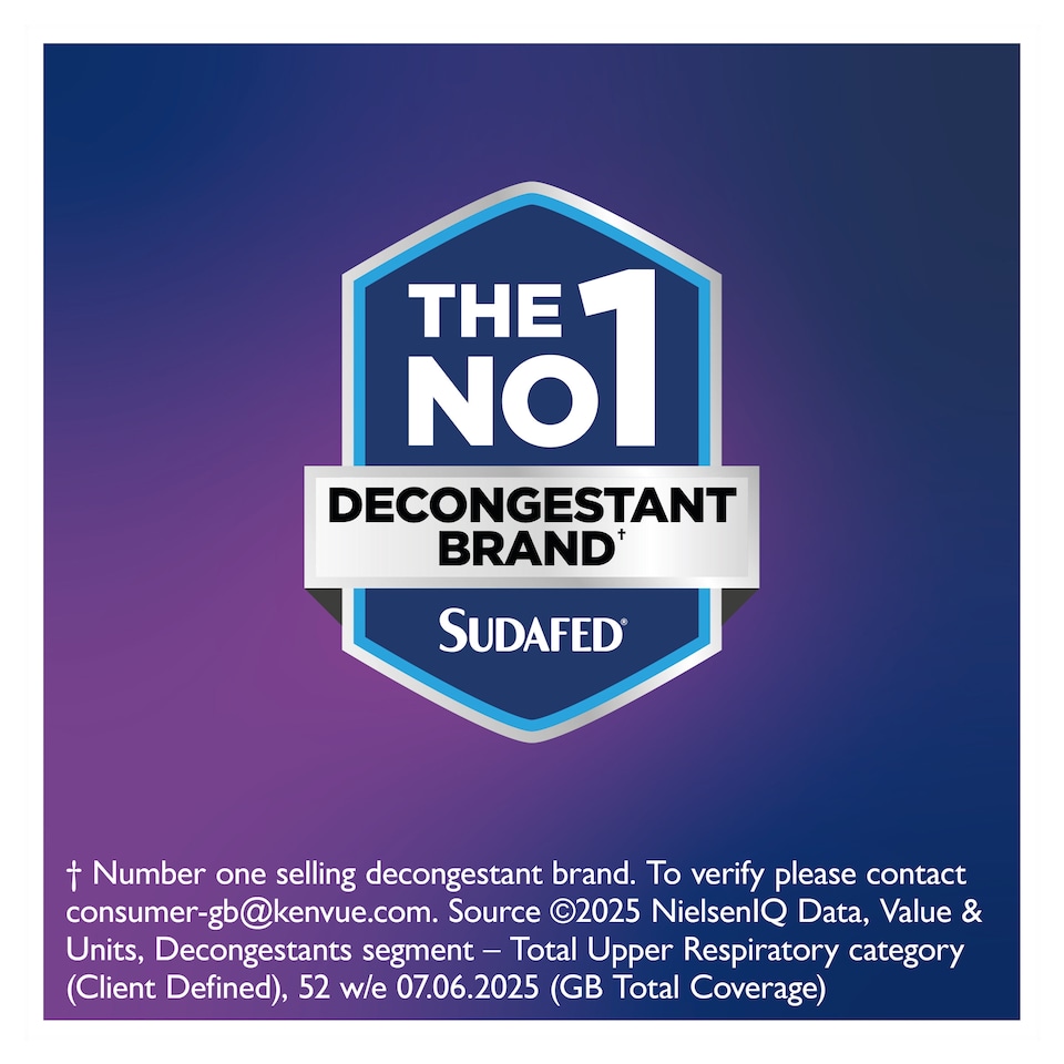 image 1 of Sudafed Plus Blocked Nose Spray 10ml 