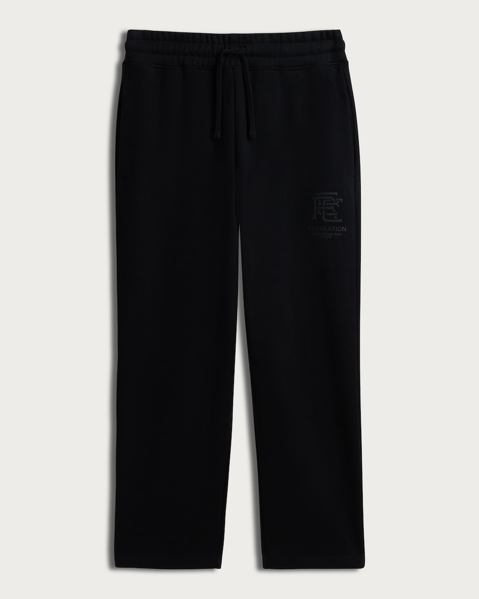 image 1 of F&F Active EVERYHOUR Heavyweight Oversized Joggers in Black