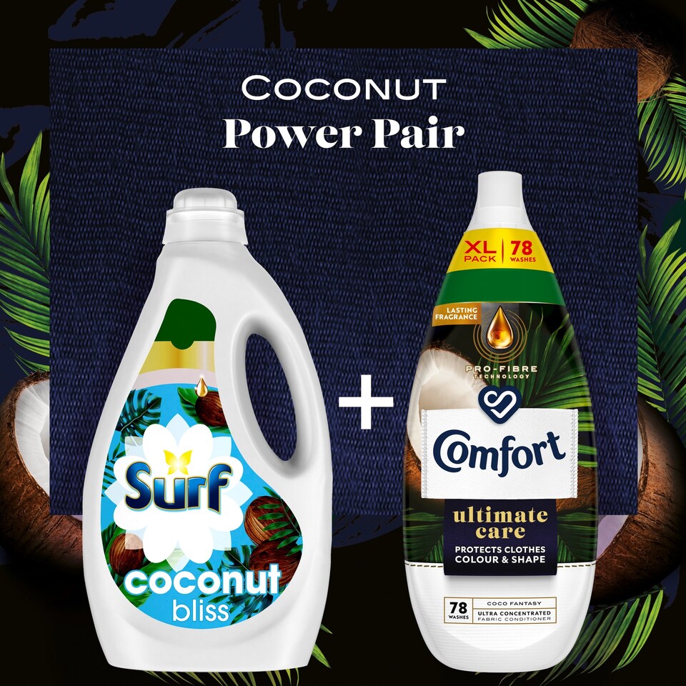 image 1 of Comfort Ultimate Care Fabric Conditioner 78W Coco 1178Ml