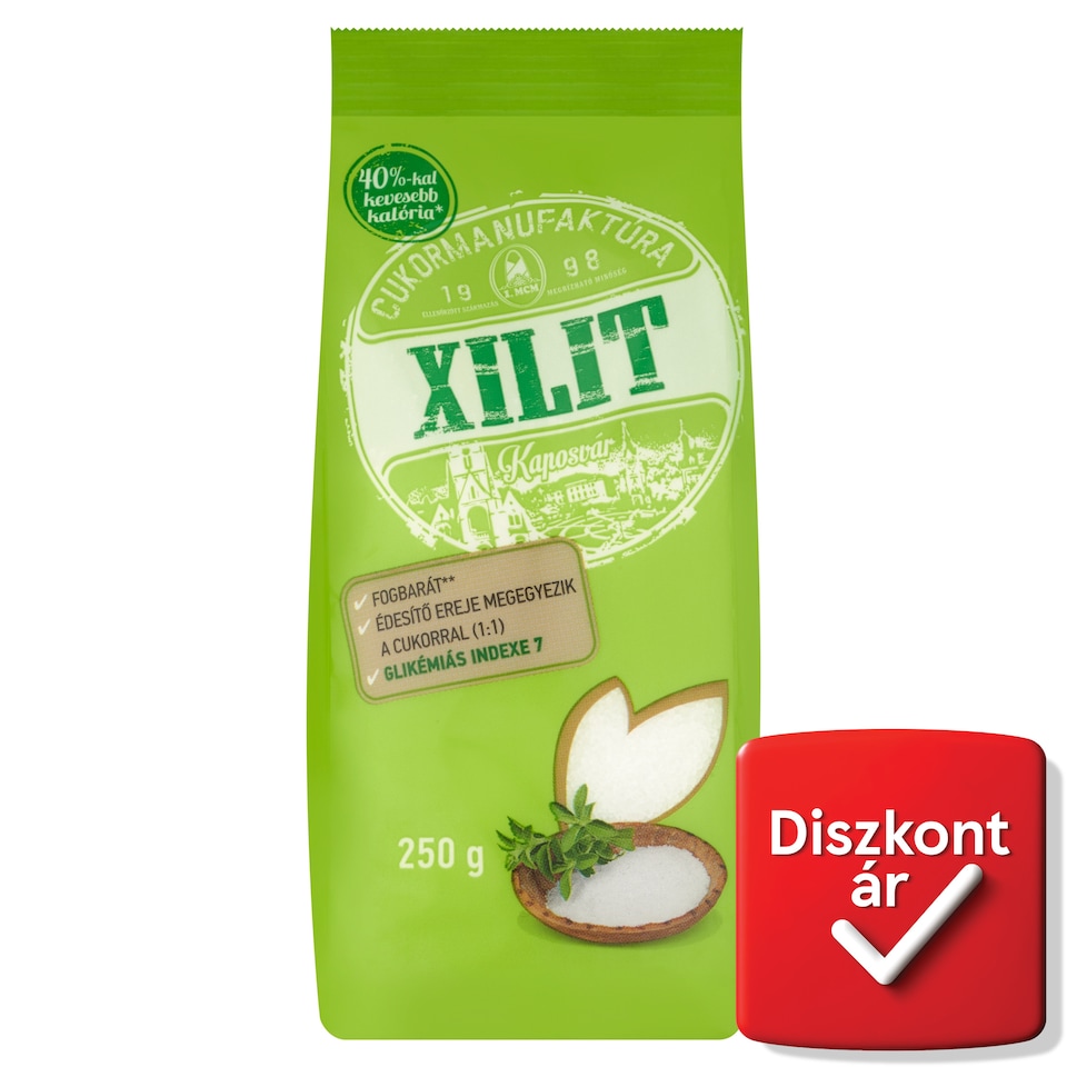 Cukormanufaktúra étkezési célra használható xilit alapú asztali édesítőszer 250 g