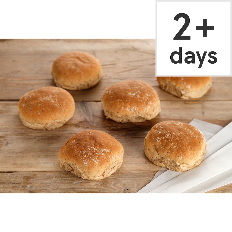 image 1 of Malted Grain Soft Roll 6 Pack
