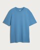 image 4 of F&F Pure Cotton Heavyweight Oversized T-Shirt in Blue