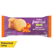 Tesco Free From Gluten-Free Biscuits with Caramel 90 g