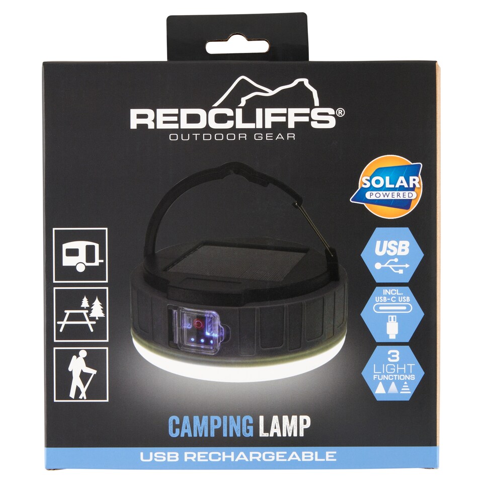 Redcliffs USB Rechargeable LED Camping Lamp