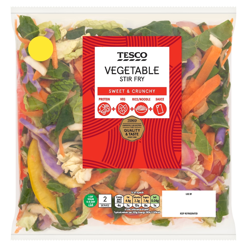 Tesco Vegetable Stir Fry 320g