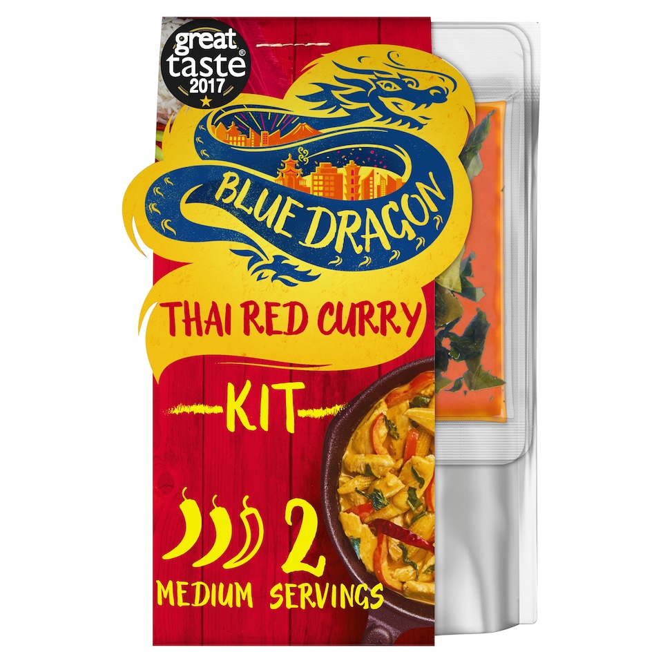 image 1 of Blue Dragon 3 Step Thai Red Curry 253G