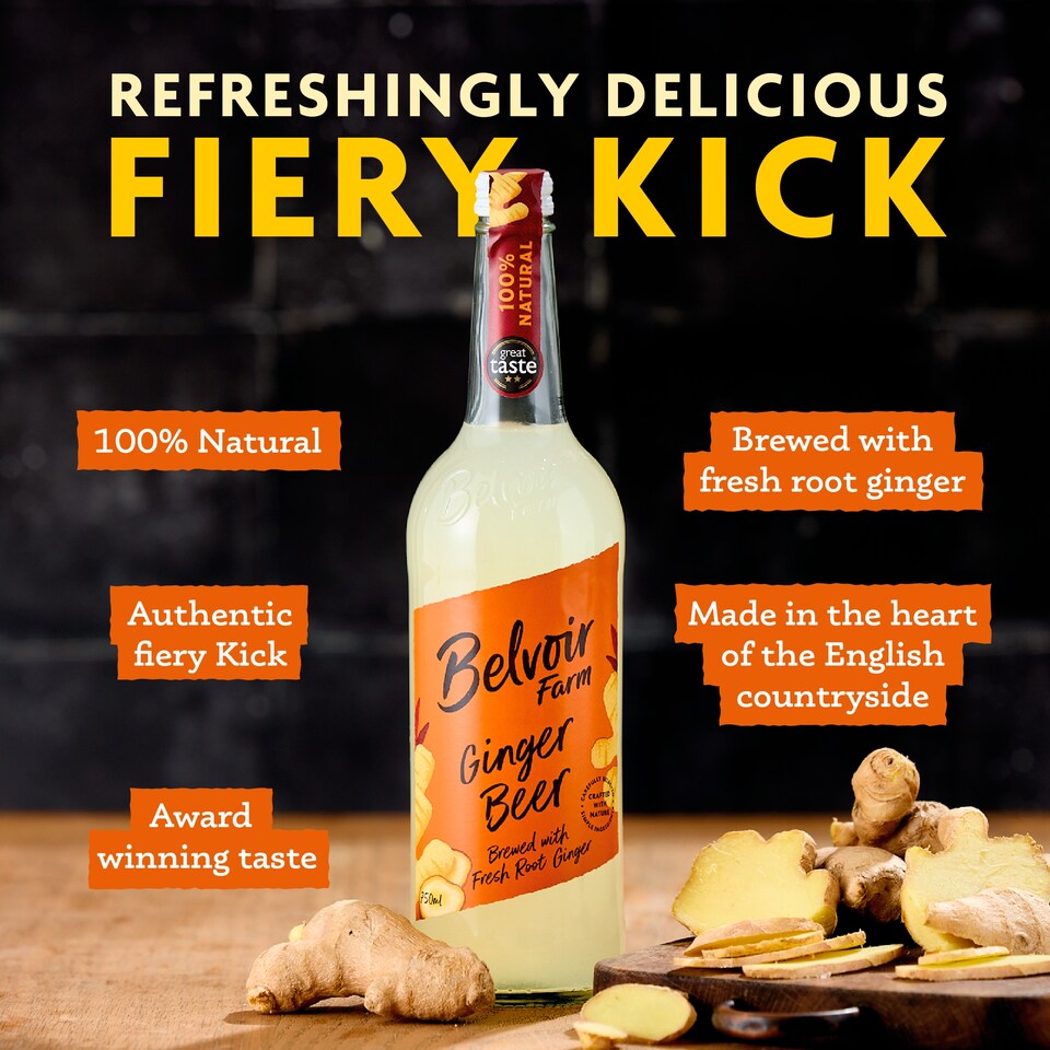 image 1 of Belvoir Ginger Beer 750Ml