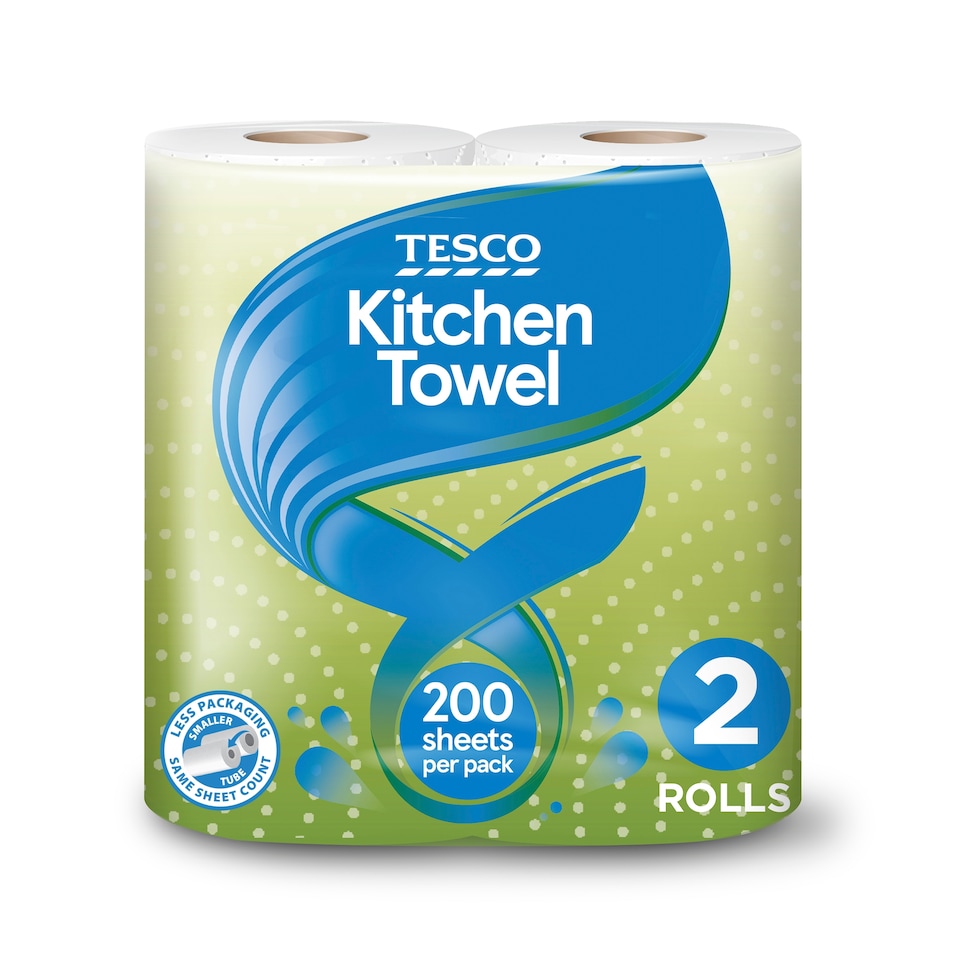 Tesco Kitchen Towel 2 Rolls