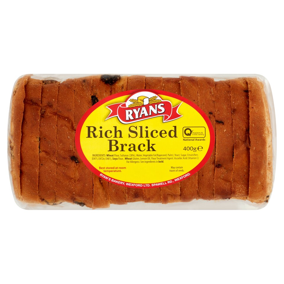 Ryans Rich Sliced Brack 400G