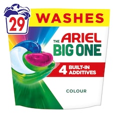 Ariel The Big One Colour Washing Liquid Pods 29 washes 1052.7g