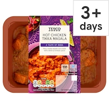Tesco Hot Chicken Tikka Masala 400g