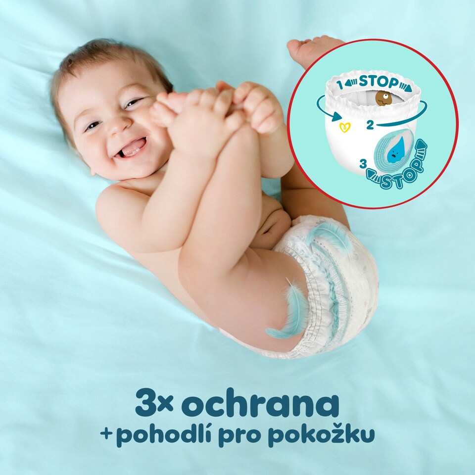 image 1 of Pampers Premium Care Pants Size 7, 27 Diapers, 15kg+