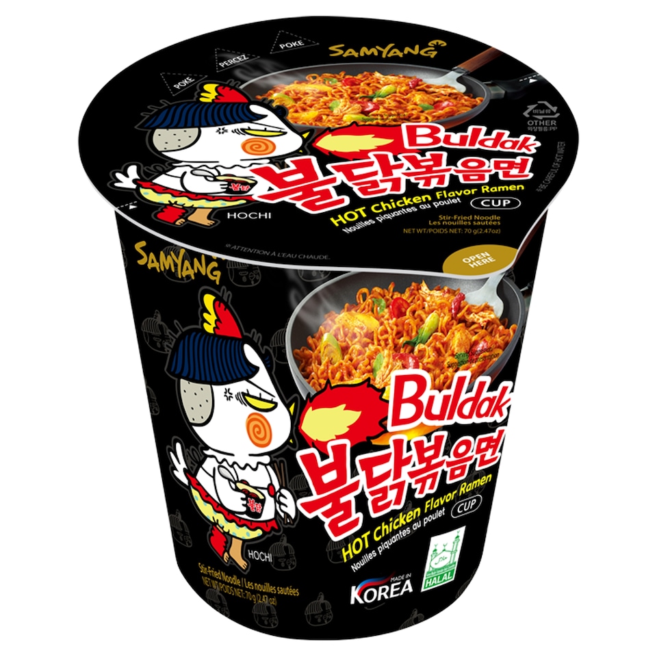 Buldak Samyang Hot Chicken Flavour Cup Ramen 70G