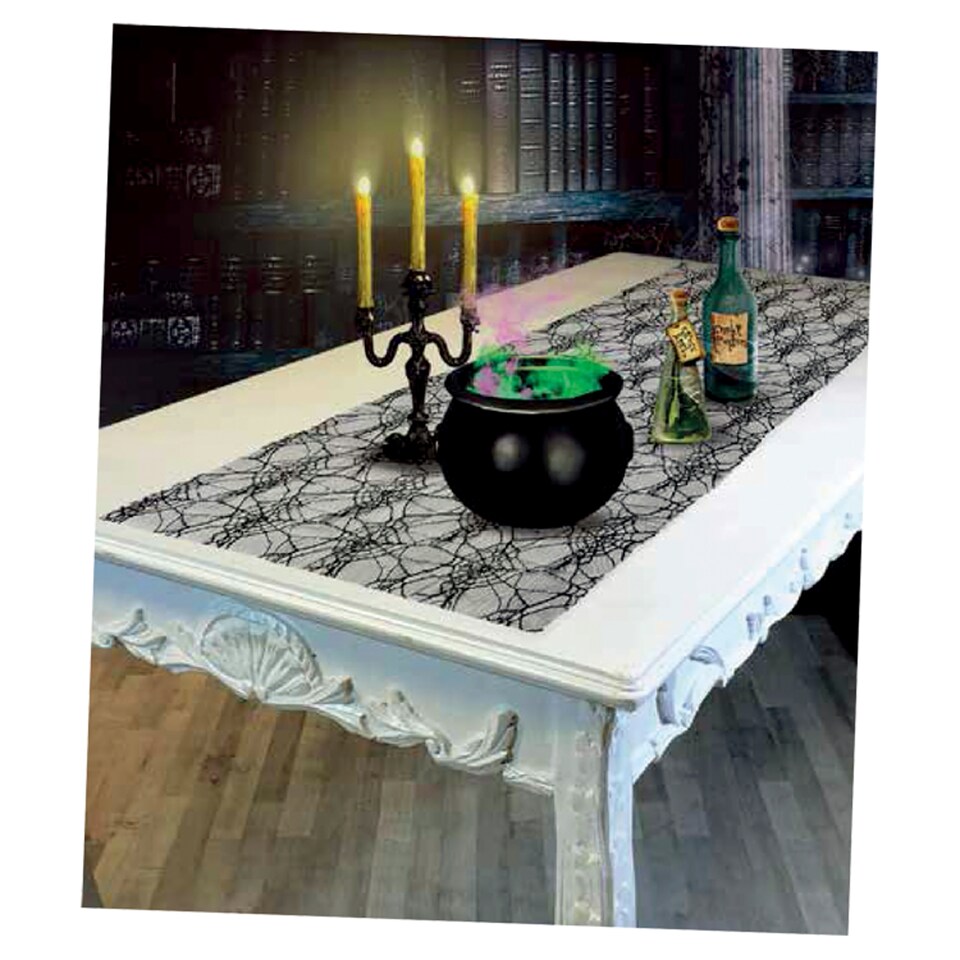 Tesco Spider Design Table Runner