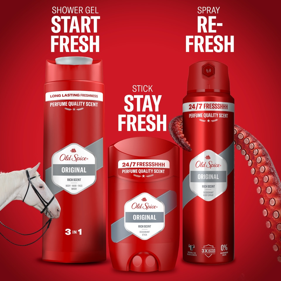 Obrázek 1 pro produkt Old Spice Original Tuhý Deodorant Pro Muže 50ml