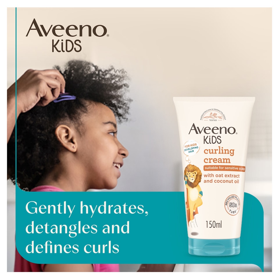 image 1 of Aveeno Kids Curling Cream 150ml