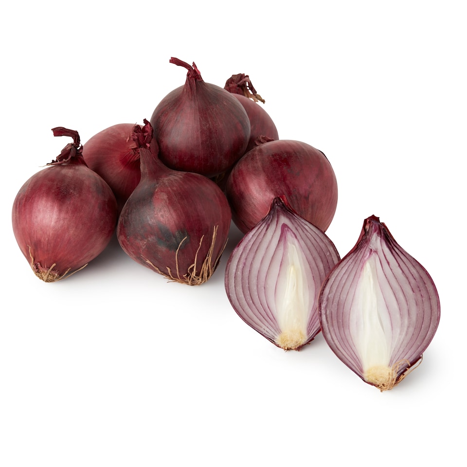 image 1 of Tesco Red Onions Pack 1Kg