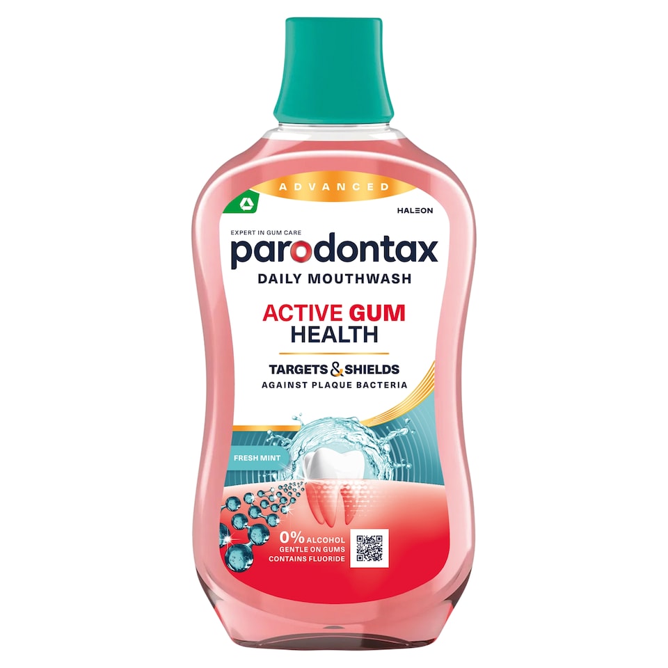 Parodontax Active Gum Health Fresh Mint ústna voda 500 ml