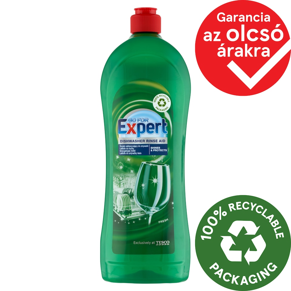 Go for Expert Fresh Dishwasher Rinse Aid 800 ml