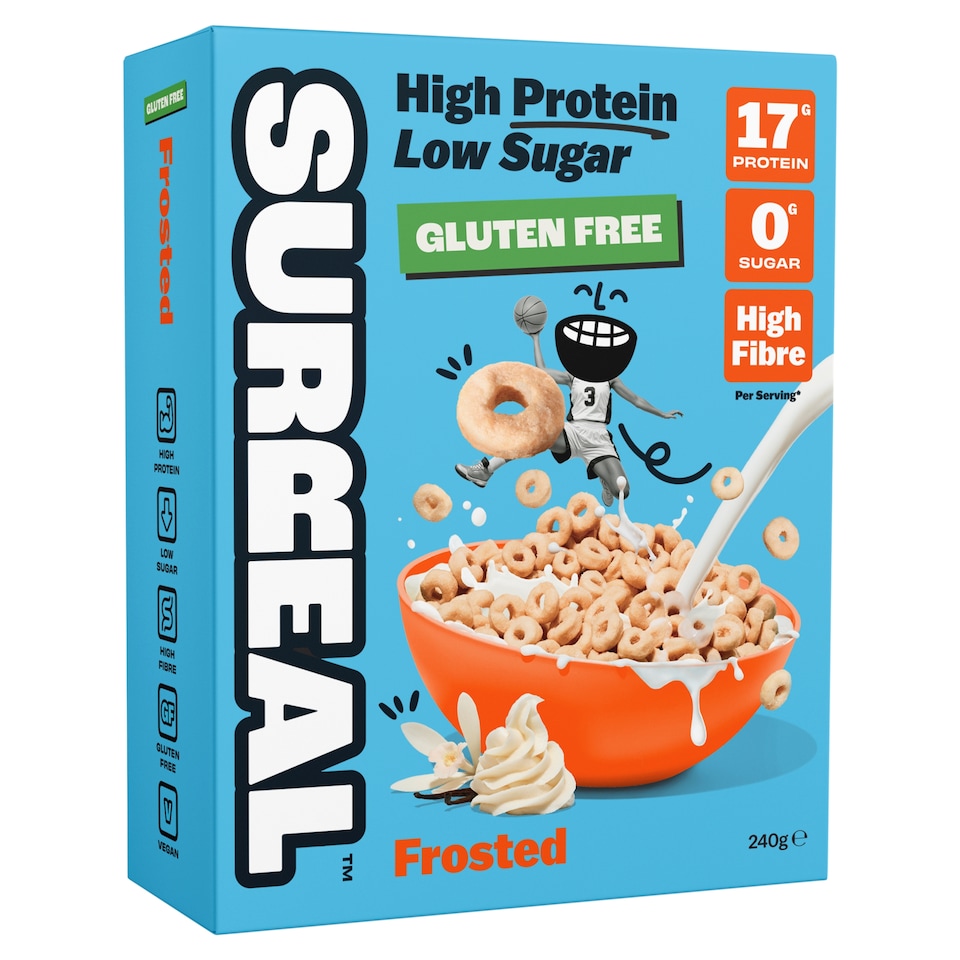 Surreal Frosted High  Protein Cereal 240g