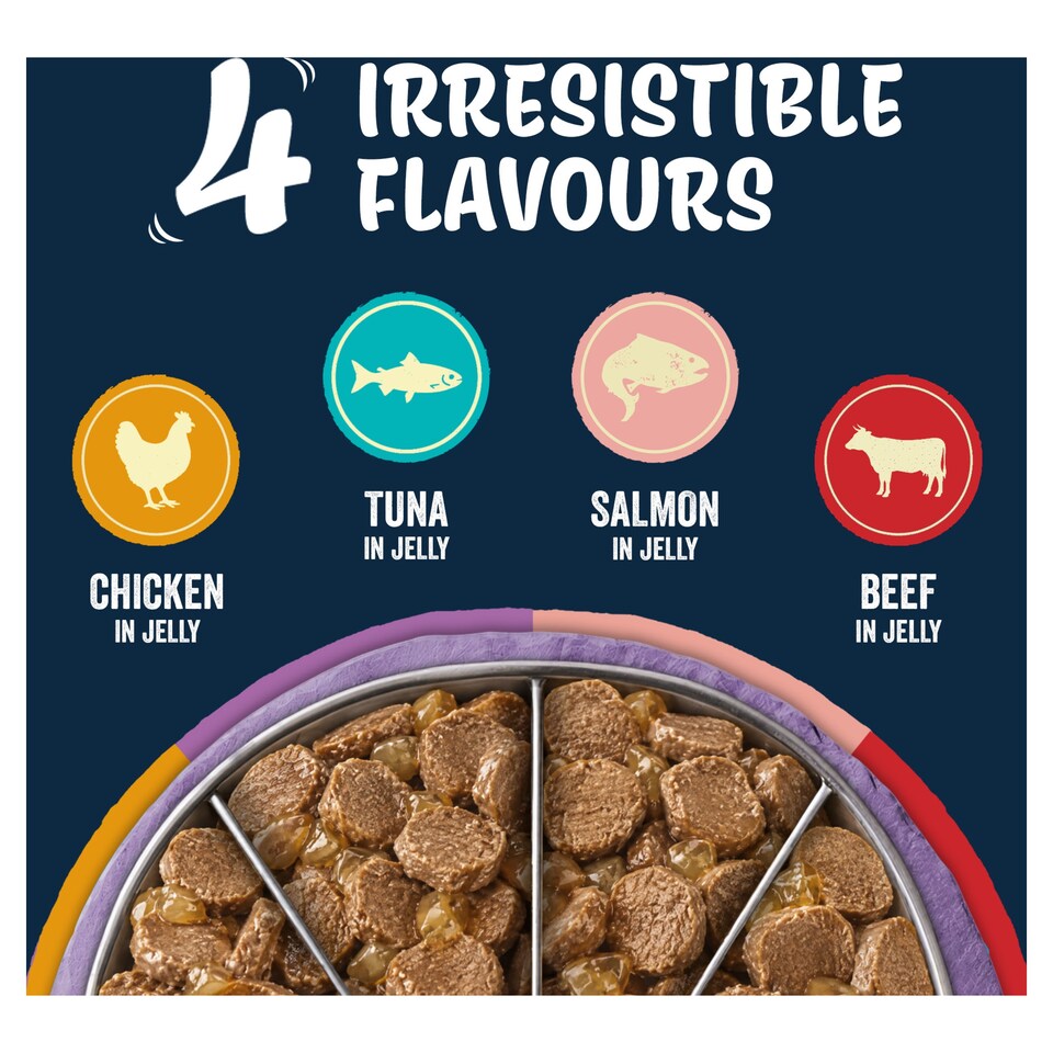 image 1 of FELIX Deliciously Sliced Mixed Selection in Jelly Wet Cat Food 12x80g