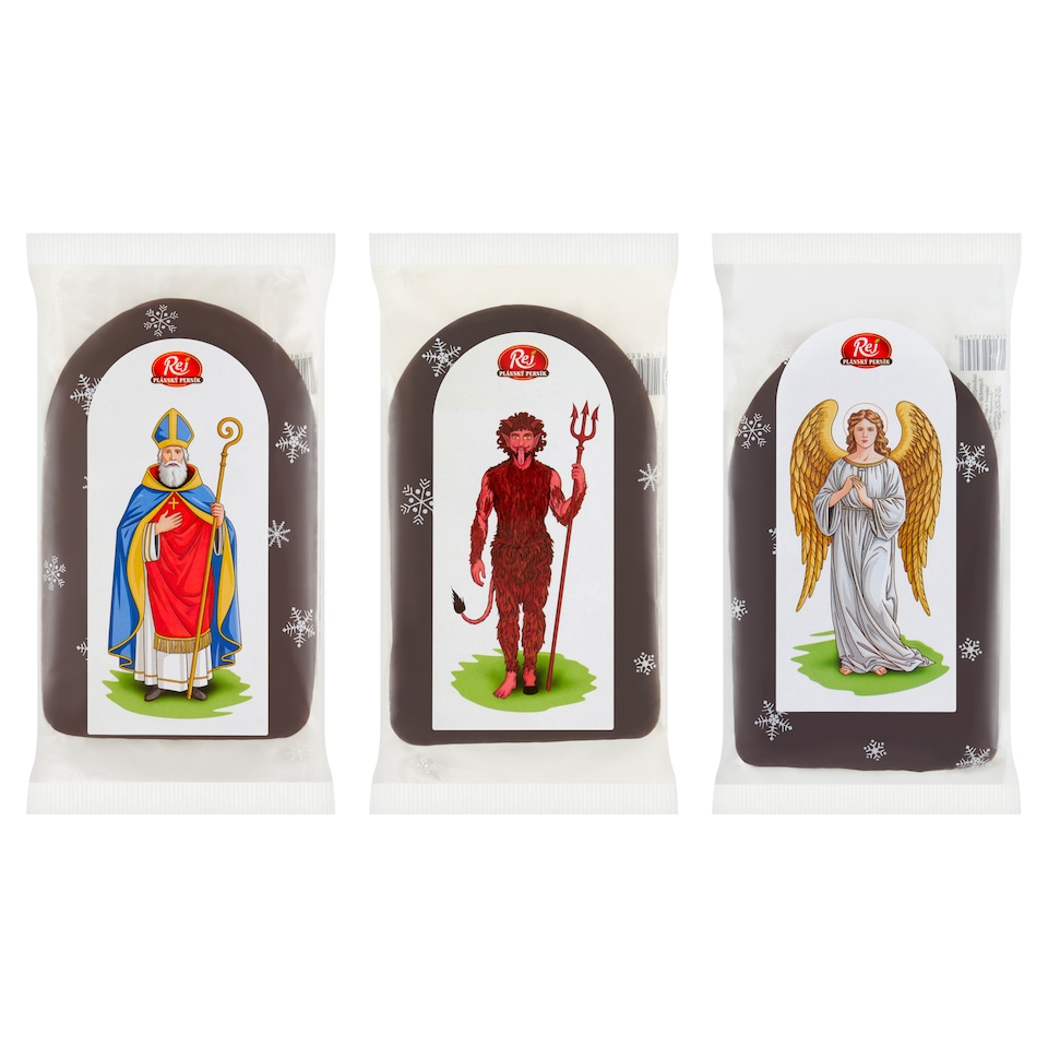 image 1 of Rej Plánský Perník Gingerbread with Fruit Filling in Dark Glaze 180g