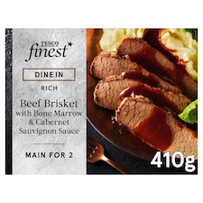 Tesco Finest Dine In Beef Brisket with Bone Marrow & Cabernet Sauvignon Sauce 410g