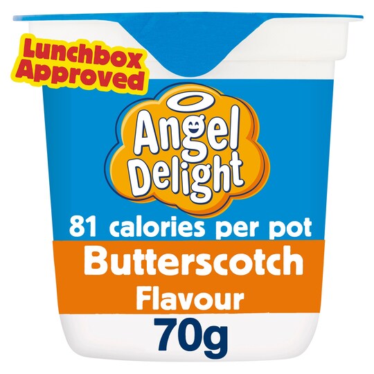 Angel Delight Ready To Eat Butterscotch 70G Tesco Groceries