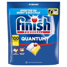 Finish Quantum kapsuly do umývačky riadu - Lemon 100 ks