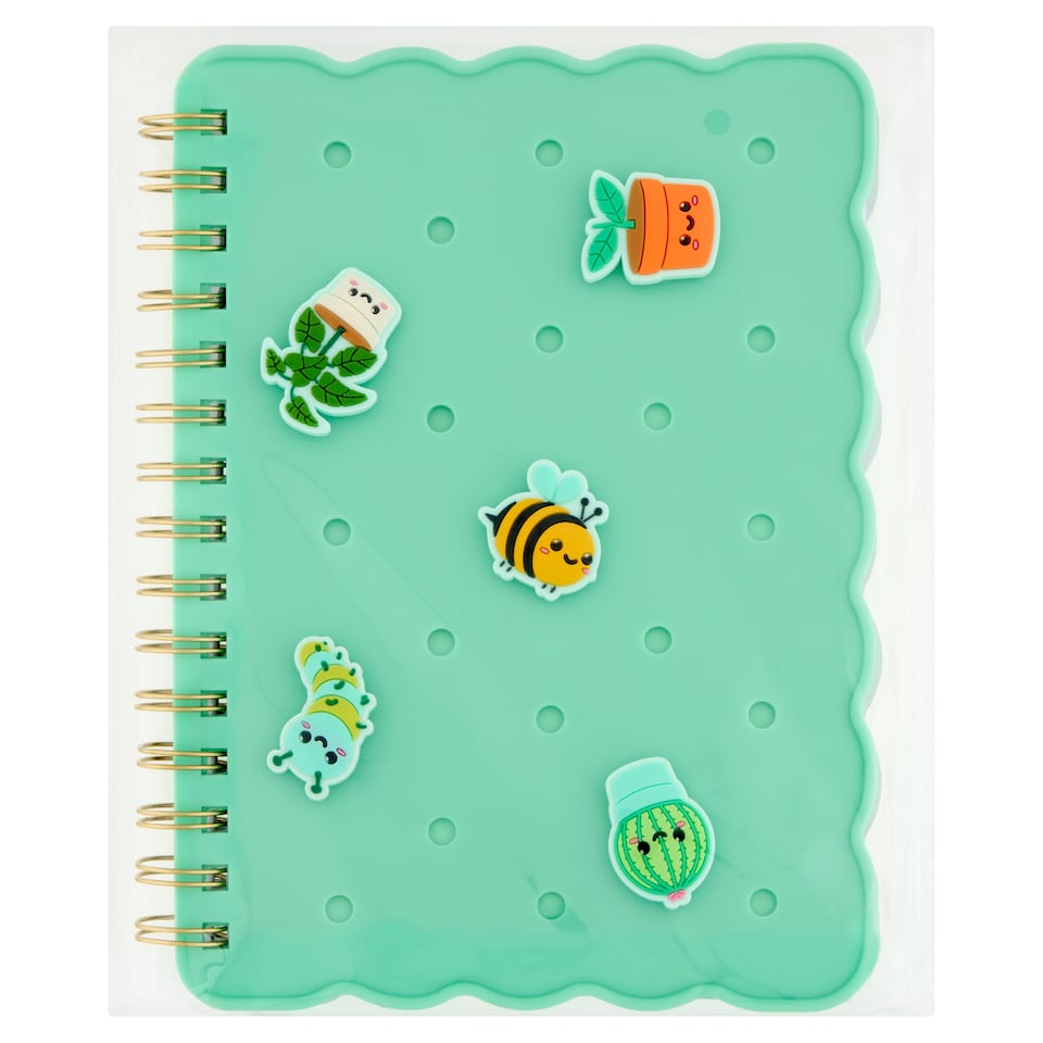 Spiral Notebook 80 Sheets & Pins Set