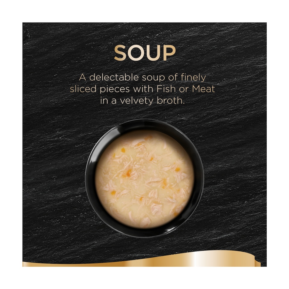 image 1 of Sheba Classics Cat Food Soup Pouches Chicken Fillet 4x40g