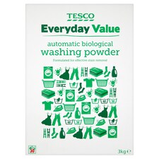 Tesco Every Day Value Bio. Powder 3Kg