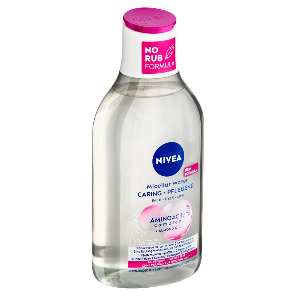 Nivea Caring Micellar Water for Dry Skin 400ml