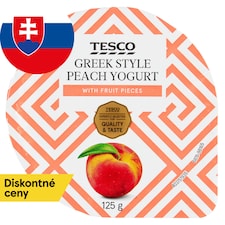 Tesco Greek Style jogurt broskyňový 125 g