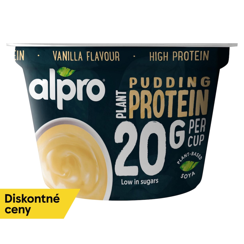 obrázok 1 z Alpro High Protein Sójový puding s vanilkovou príchuťou 200 g