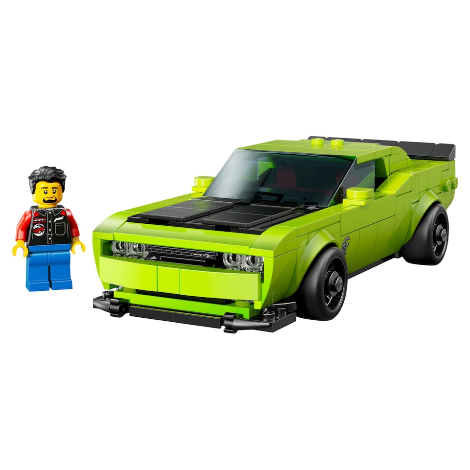 image 1 of LEGO Speed Champions 77237 Dodge Challenger Srt Hellcat Sports Car