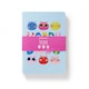 image 1 of Paperchase Terrazzo Cats Set of 3 A5 Notebooks