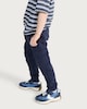 image 2 of F&F Boys Cotton Rich Cuffed Cargo Joggers in Navy