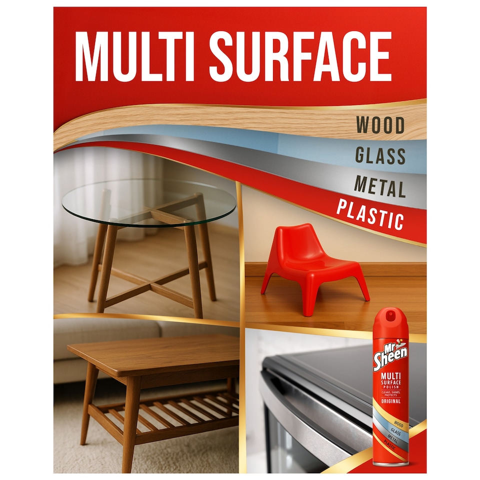 image 1 of Mr Sheen Multi Surface Polish - Spring Fresh 250ml