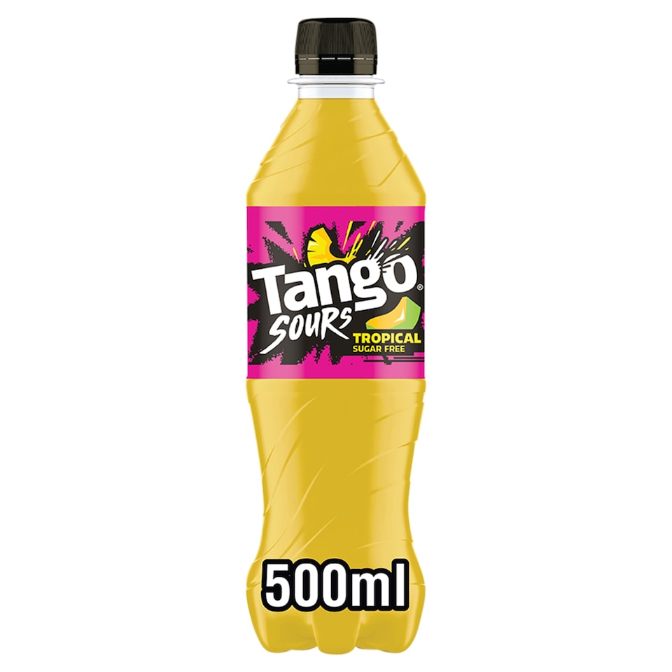image 1 of TANGO Sours Tropical Sugar Free Soft Drink 500ml