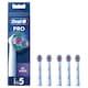 image 1 of Oral-B Pro 3D White Replacement Electric Toothbrush Heads 5 pack