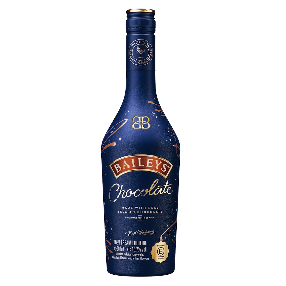 Baileys Belgian Chocolate Irish Cream Liqueur 500Ml
