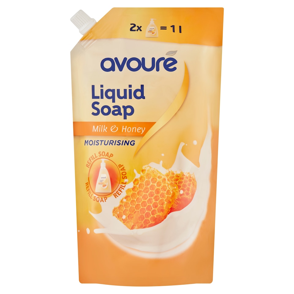Avouré Milk & Honey folyékony szappan 1 l