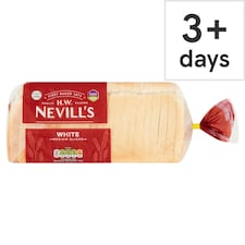H.W. Nevill's Medium Sliced White Bread 800g