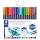 image 1 of Staedtler double ended Watercolour pens 18pk