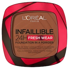 L'Oreal Paris Infallible 24H Fresh Wear Foundation Powder 375 Deep Amber
