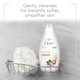 image 4 of Dove Shea Butter & Vanilla Body Wash Shower Gel 450ml