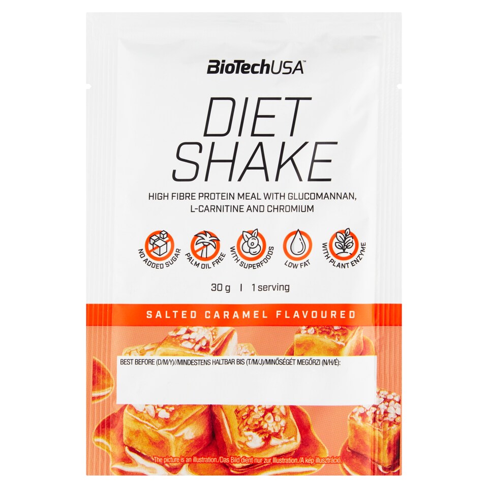 BioTechUSA Diet Shake Salted Caramel Flavoured 30 g