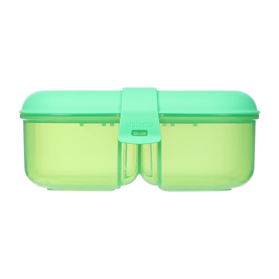 image 1 of Sistema Green Ribbon Lunch Box 827ml